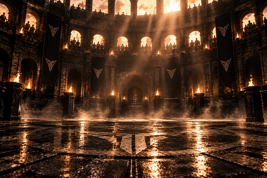 The arena